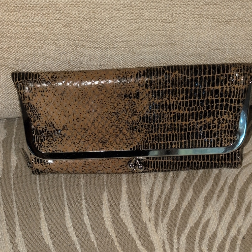 HOBO International Leather Clutch Or Wallet